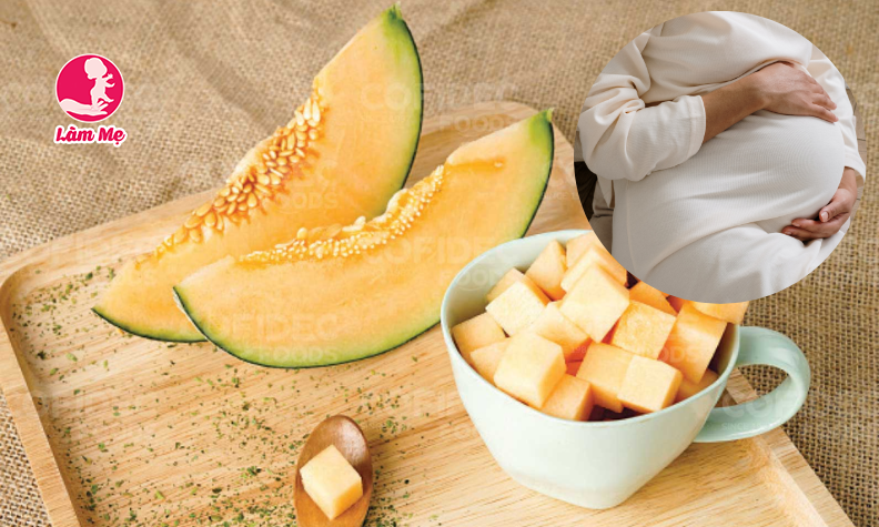 Những lợi ích của dưa lưới đối với mẹ bầu